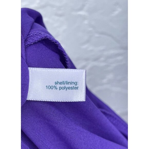 Eloquii Womens Pullover Sleeveless Pleated Dress Multicolor Sz 16W - Picture 7 of 9